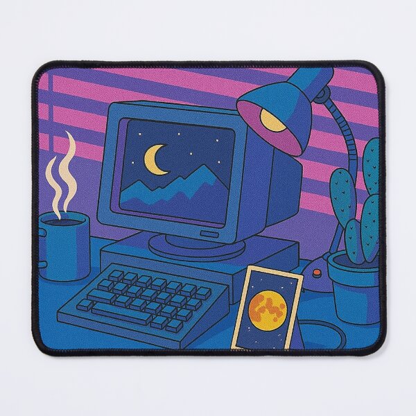 Item preview, Retro Lunar Study Nook designed and sold by zzz888.