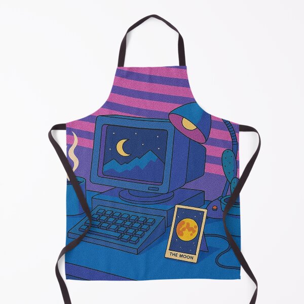 Item preview, Retro Lunar Study Nook designed and sold by zzz888.