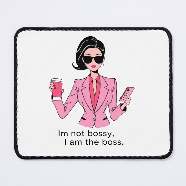 Item preview, The Boss Lady - Funny Work Humor designed and sold by artchubofficial.