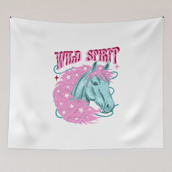 Item preview, Wild Spirit Blue Horse designed and sold by pinkyfish1010.