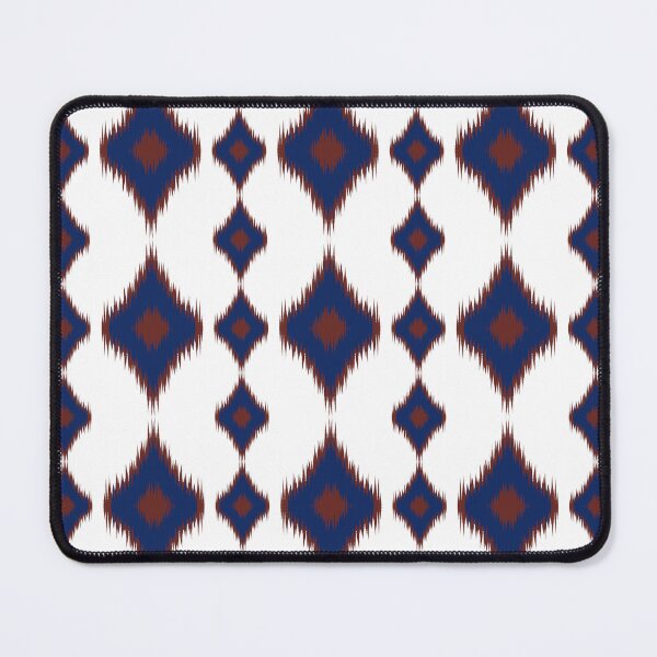 Item preview, Blue and red Geometric Ikat Seamless Pattern designed and sold by Onulodesign.