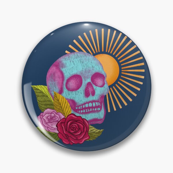 Item preview, Western Skull with Sun designed and sold by pinkyfish1010.
