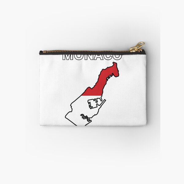 Artikelvorschau, Monaco Flagge Karte entworfen und verkauft von atomstartup.