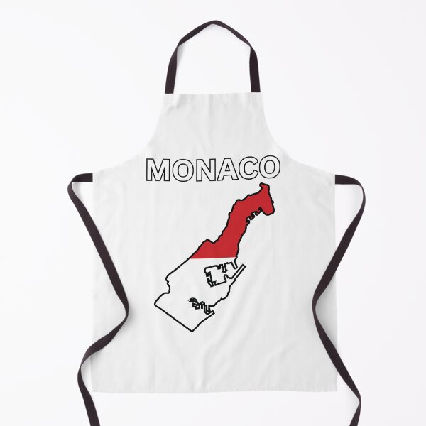 Item preview, Monaco Flag Map designed and sold by atomstartup.