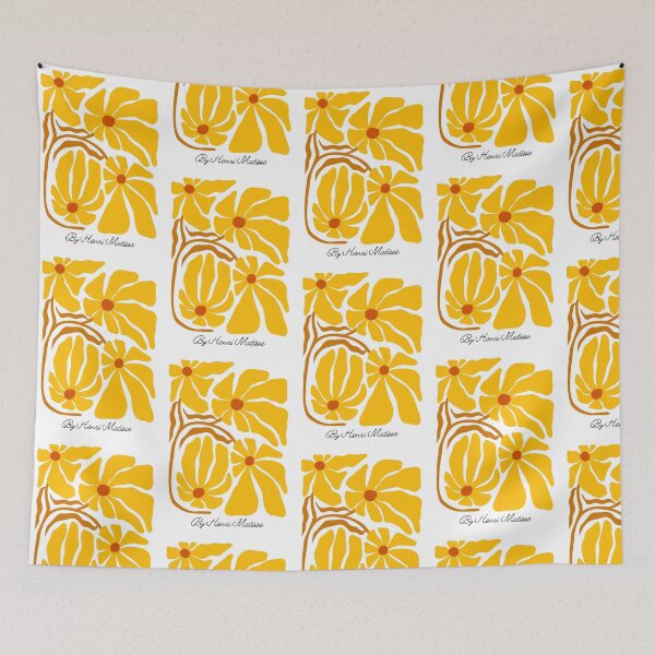 Item preview, Flower in Henri Matisse Style designed and sold by Tamas Das.