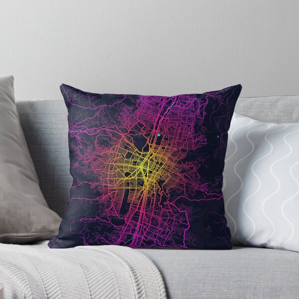 Item preview, Medellin City Map of Colombia - Neon designed and sold by deMAP.