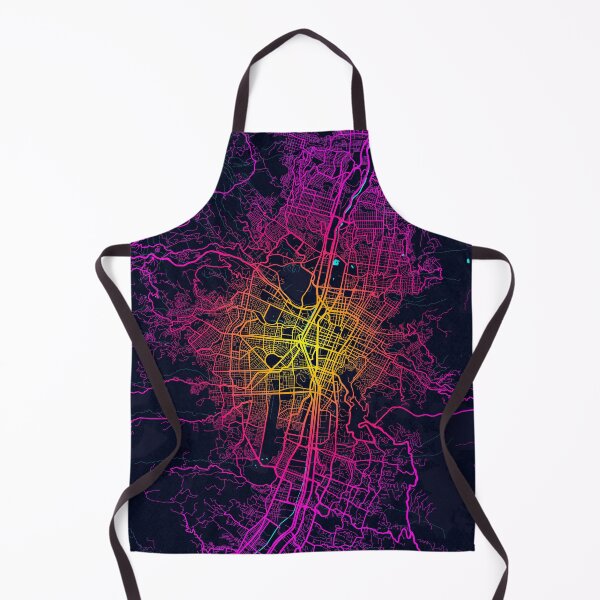 Item preview, Medellin City Map of Colombia - Neon designed and sold by deMAP.