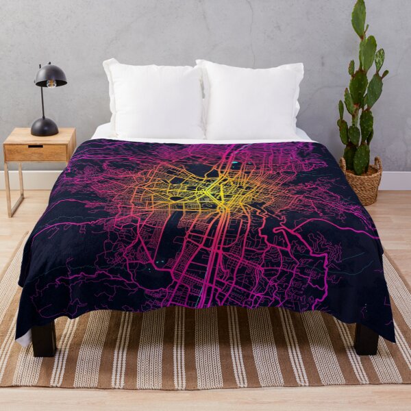 Item preview, Medellin City Map of Colombia - Neon designed and sold by deMAP.