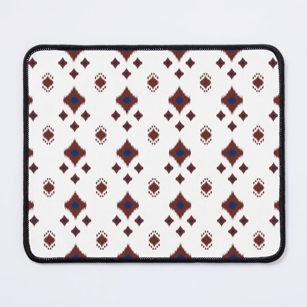 Item preview, Red and blue Geometric Ikat Seamless Pattern designed and sold by Onulodesign.