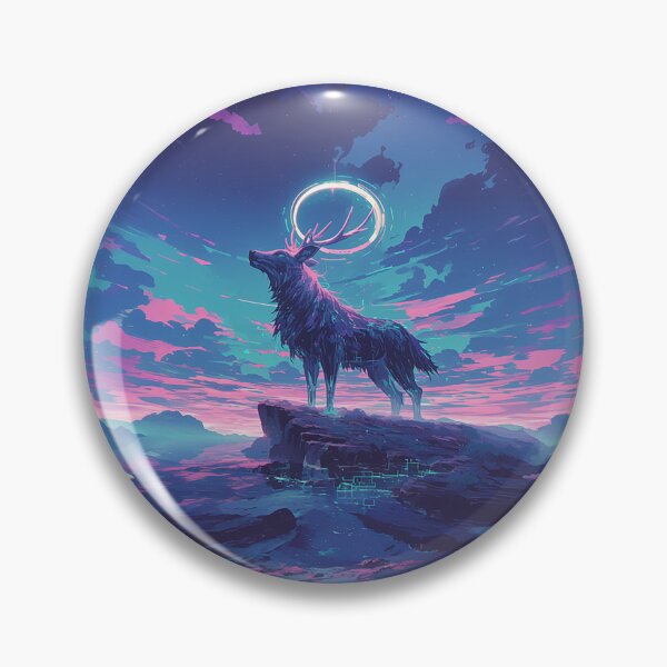 Item preview, Halo Stag above the Clouds designed and sold by Christian Weiss.
