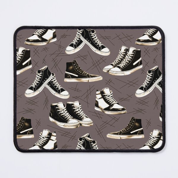 Item preview, Black and White Sneakers | Vintage Aesthetic designed and sold by UnhingedBird.
