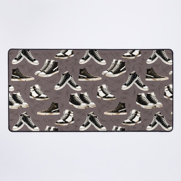Item preview, Black and White Sneakers | Vintage Aesthetic designed and sold by UnhingedBird.