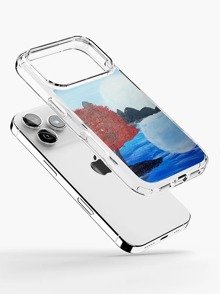 Thumbnail 2 of 5, iPhone Case, Moonlit Reflection designed and sold by Ranabgartwork.