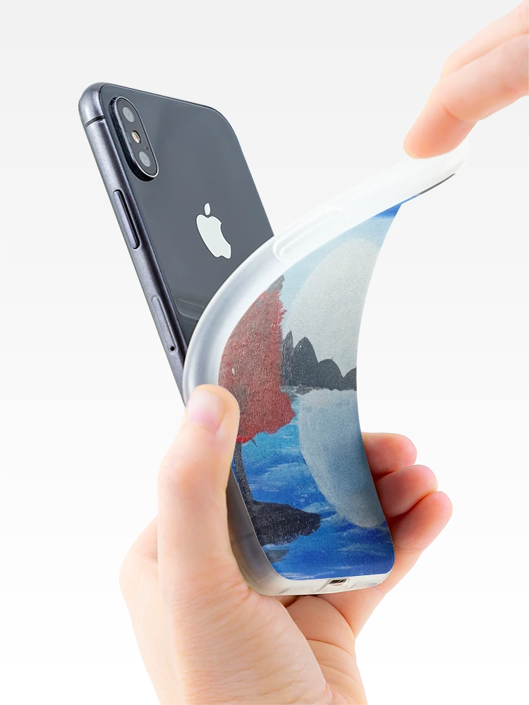 Thumbnail 4 of 5, iPhone Case, Moonlit Reflection designed and sold by Ranabgartwork.