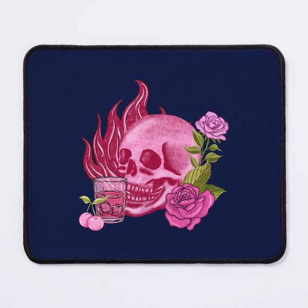 Item preview, Girlie Western Pink Whiskey and Skull designed and sold by pinkyfish1010.