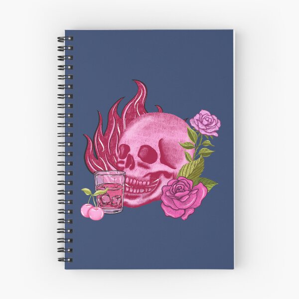 Item preview, Girlie Western Pink Whiskey and Skull designed and sold by pinkyfish1010.