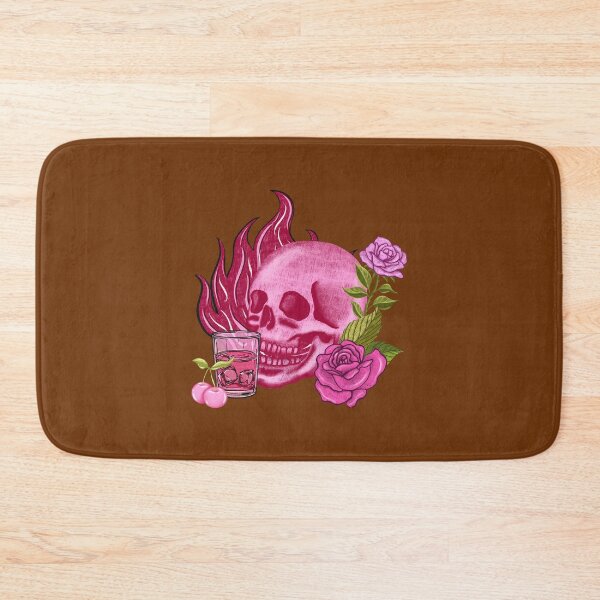 Artikelvorschau, Girlie Western Pink Whisky und Totenkopf entworfen und verkauft von pinkyfish1010.