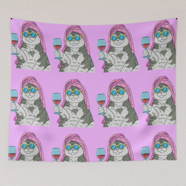Item preview, Spa Day Meow  designed and sold by Diltoons.