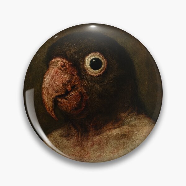 Item preview, Lovebird grotesque art designed and sold by Palomaknae.