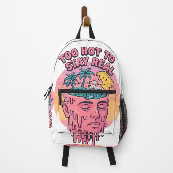 Item preview, Summer - Too Hot to Stay Real  designed and sold by Pouf Store.