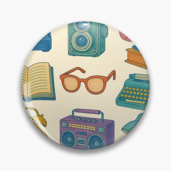 Item preview, Whimsical Retro Everyday Essentials designed and sold by zzz888.