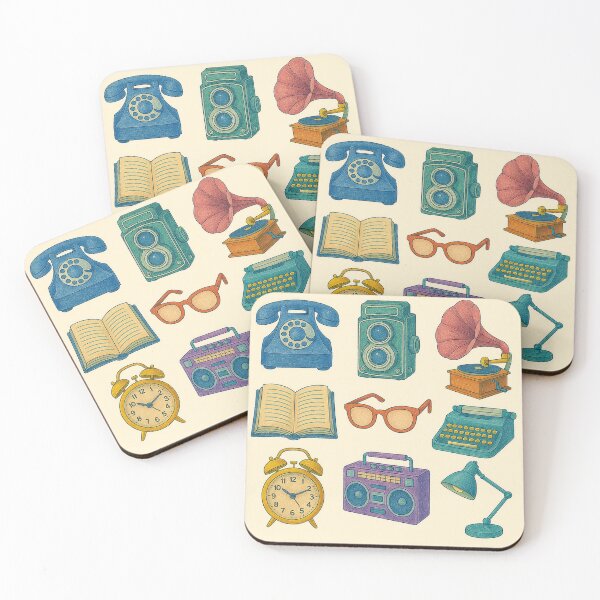 Item preview, Whimsical Retro Everyday Essentials designed and sold by zzz888.