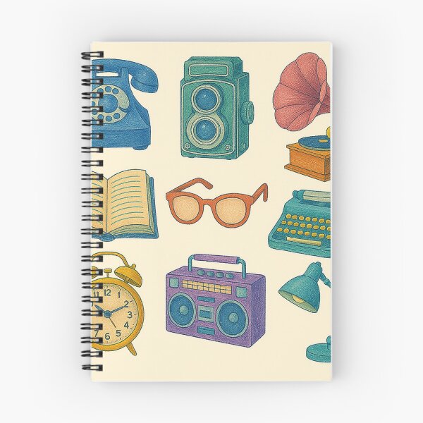 Item preview, Whimsical Retro Everyday Essentials designed and sold by zzz888.