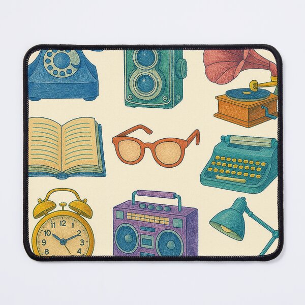 Item preview, Whimsical Retro Everyday Essentials designed and sold by zzz888.