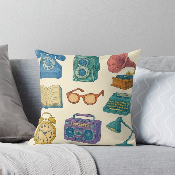Item preview, Whimsical Retro Everyday Essentials designed and sold by zzz888.