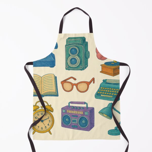Item preview, Whimsical Retro Everyday Essentials designed and sold by zzz888.