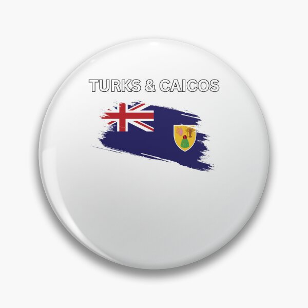 Item preview, Turks and Caicos Flag designed and sold by atomstartup.