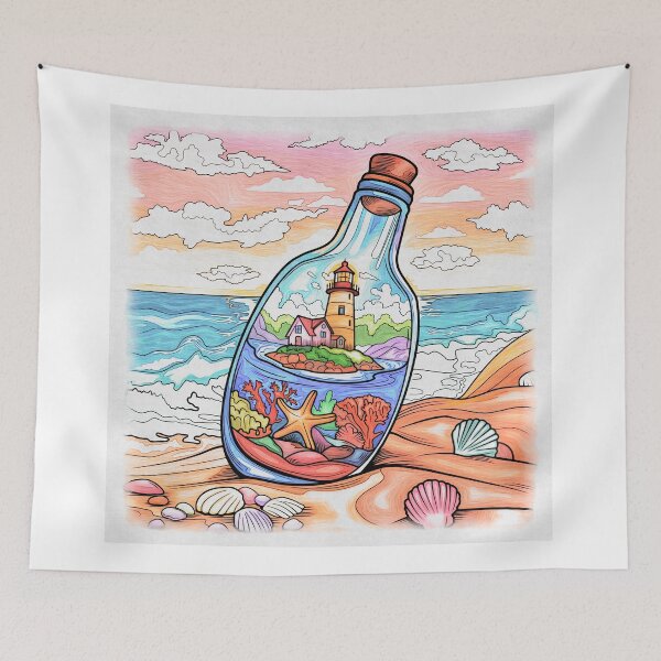 Item preview, Freedom - My Deep Secret in a Bottle designed and sold by Anas Arts.