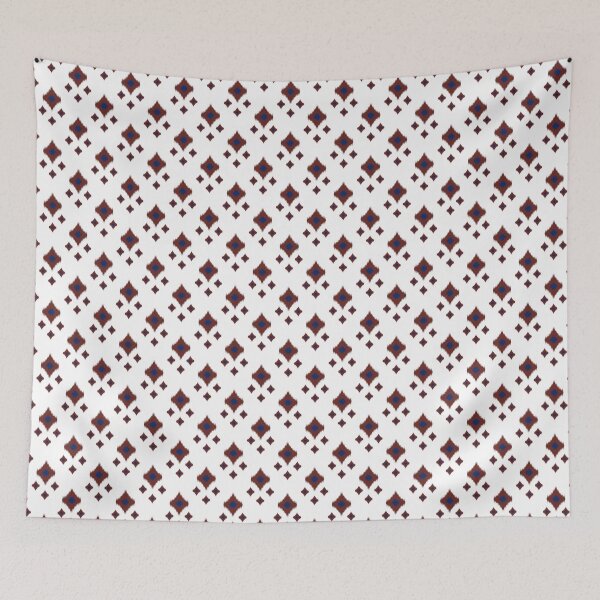 Item preview, Red and blue Geometric Ikat Seamless Pattern designed and sold by Onulodesign.