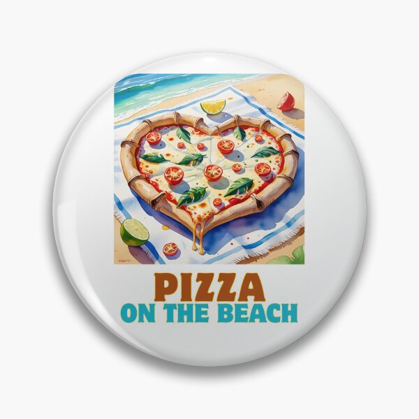 Item preview, Pizza on the beach designed and sold by AppleMe.