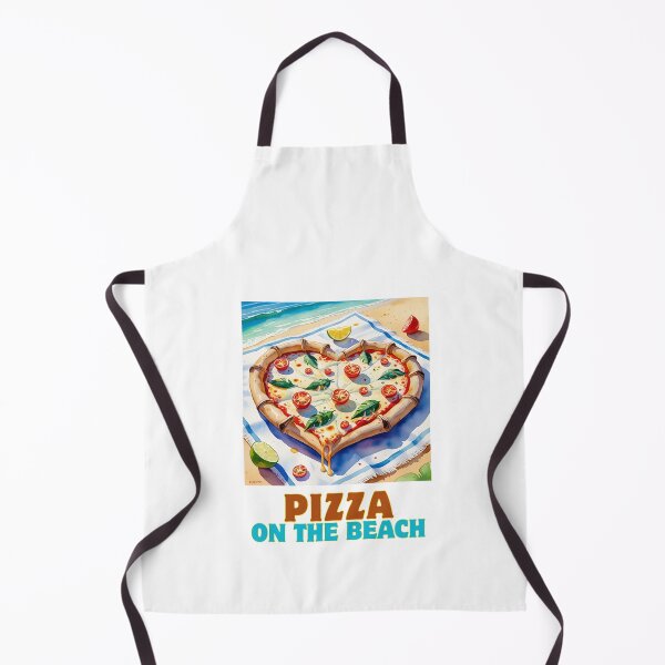 Item preview, Pizza on the beach designed and sold by AppleMe.