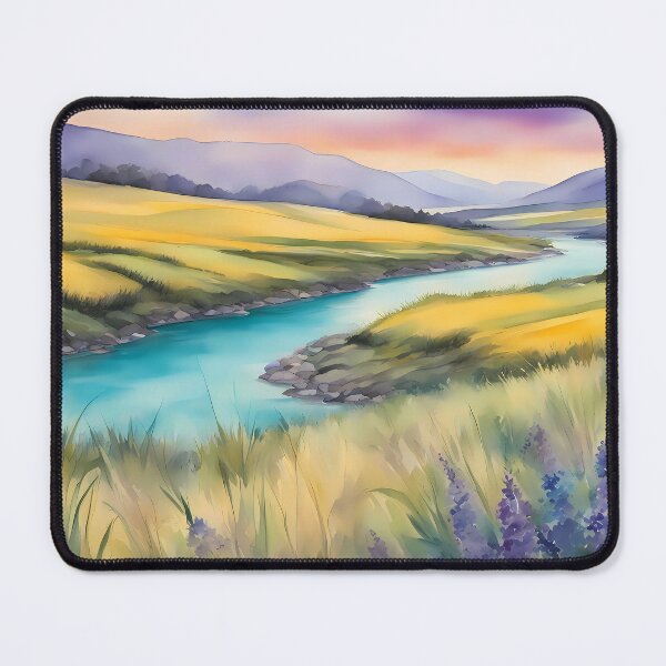 Item preview, Colorful Mountain River designed and sold by CalmnessbyChoice.