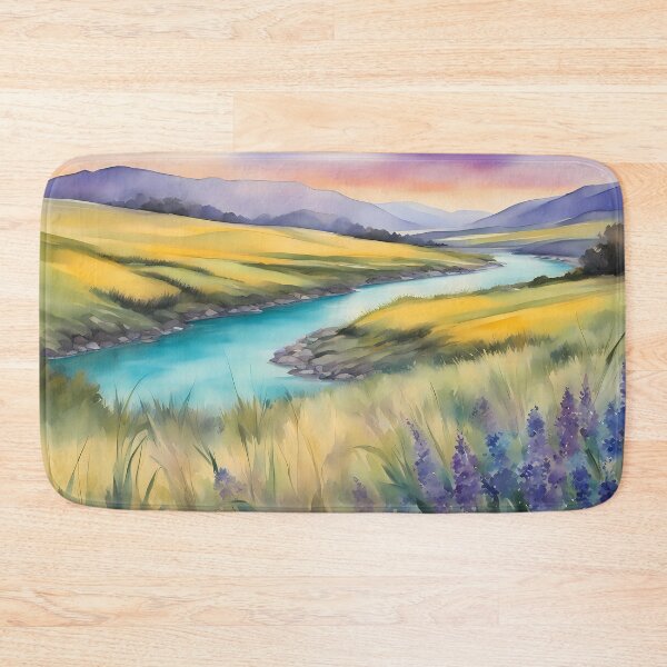 Item preview, Colorful Mountain River designed and sold by CalmnessbyChoice.