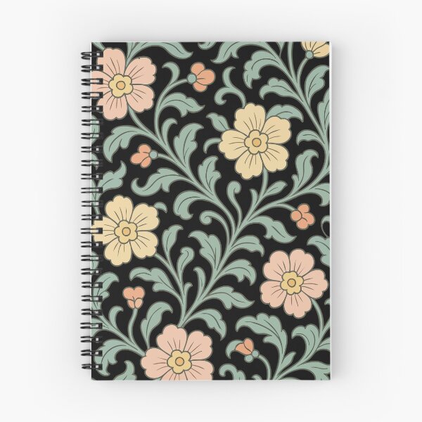 Item preview, Dancheong Korean Traditional Floral Seamless Pattern designed and sold by TomFrontierArt.