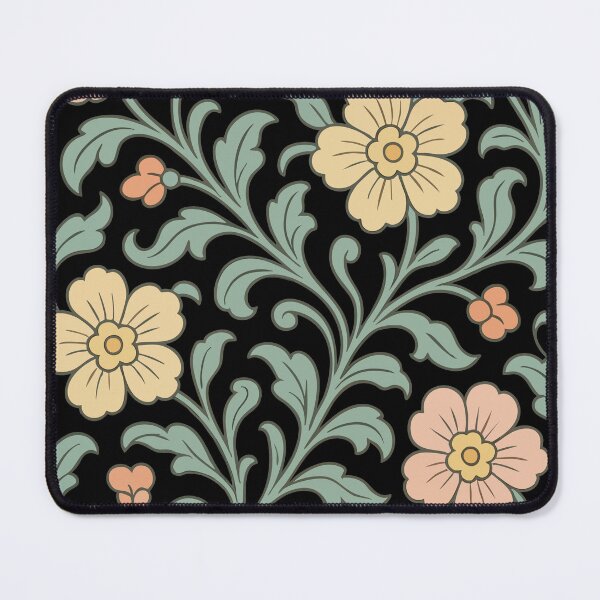 Item preview, Dancheong Korean Traditional Floral Seamless Pattern designed and sold by TomFrontierArt.