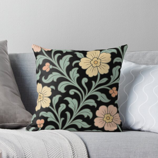 Item preview, Dancheong Korean Traditional Floral Seamless Pattern designed and sold by TomFrontierArt.