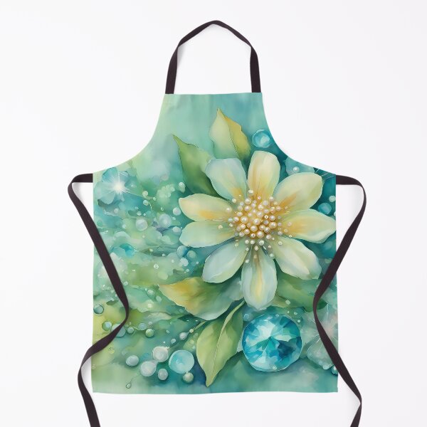 Item preview, Dreamy Turquoise Fantasy Flowers designed and sold by CalmnessbyChoice.