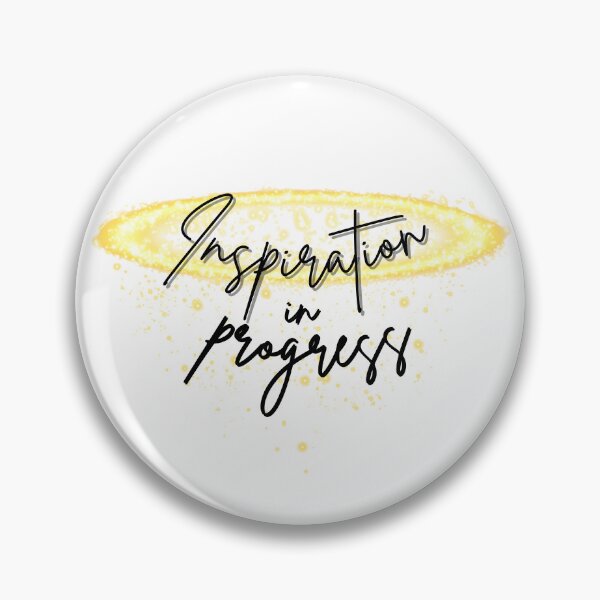 Item preview, Inspiration in Progress – Halo & Sparks of Light Motivational Design designed and sold by AlSowin9.