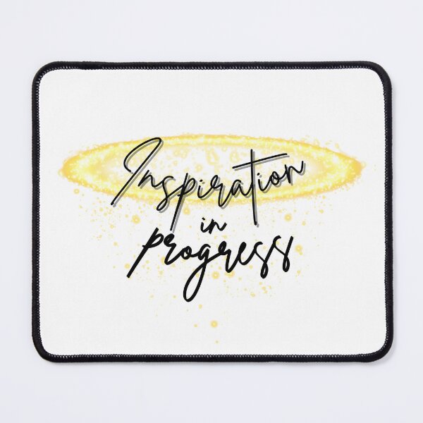 Item preview, Inspiration in Progress – Halo & Sparks of Light Motivational Design designed and sold by AlSowin9.