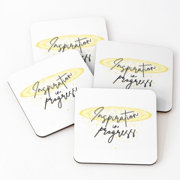 Item preview, Inspiration in Progress – Halo & Sparks of Light Motivational Design designed and sold by AlSowin9.