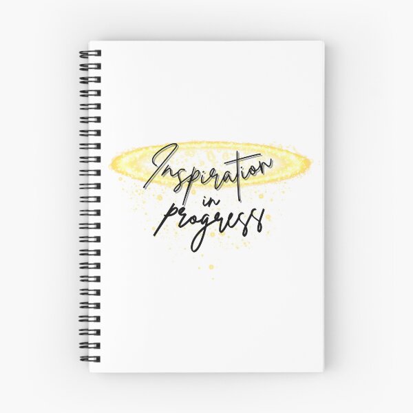 Item preview, Inspiration in Progress – Halo & Sparks of Light Motivational Design designed and sold by AlSowin9.