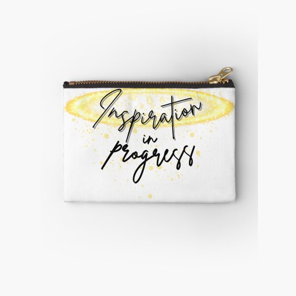 Item preview, Inspiration in Progress – Halo & Sparks of Light Motivational Design designed and sold by AlSowin9.