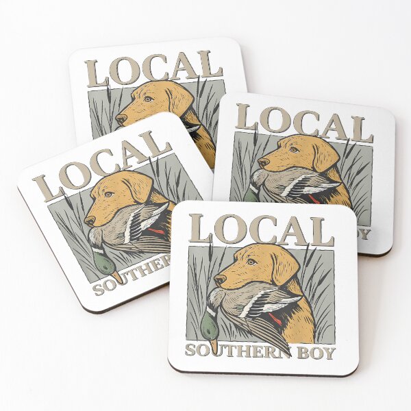 Item preview, Duck Hunting Labrador Retriever Local Southern Boy Outdoor T-Shirt designed and sold by krotkrot.