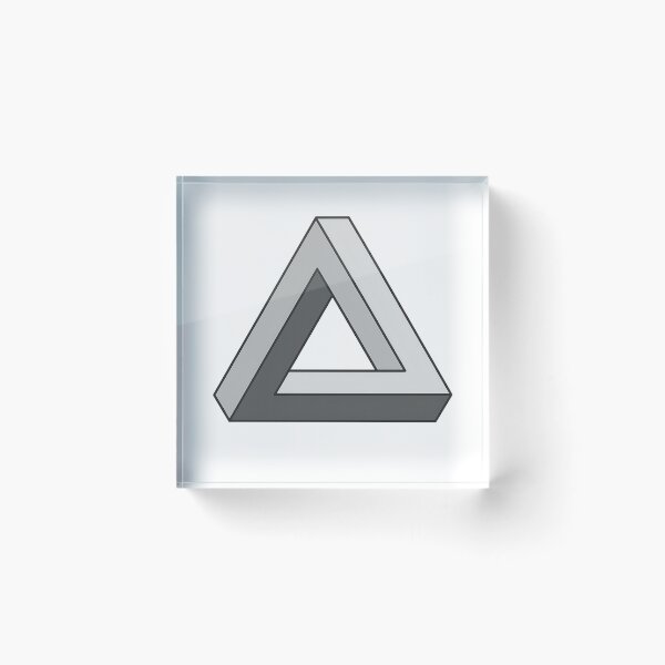 Item preview, Impossible Triangle – Penrose Optical Illusion designed and sold by VDekDesigns.