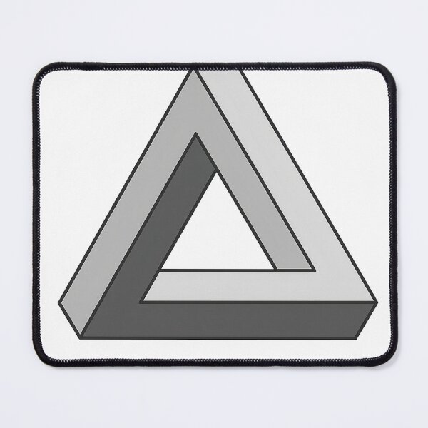 Item preview, Impossible Triangle – Penrose Optical Illusion designed and sold by VDekDesigns.