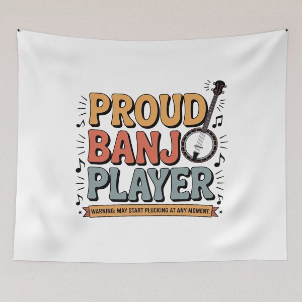 Item preview, Proud Banjo Player - Funny Musician Gift designed and sold by ByBryteG.
